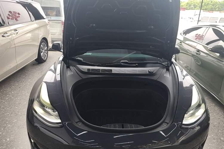 Used Tesla Model 3 2021 Standard Range Rear-Drive Upgraded Version Engine Bay