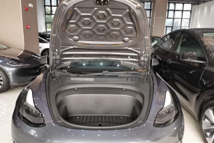 Used Tesla Model 3 2021 Revised Version Standard Range Rear-Wheel Drive Upgraded Edition 3D1 Engine Bay
