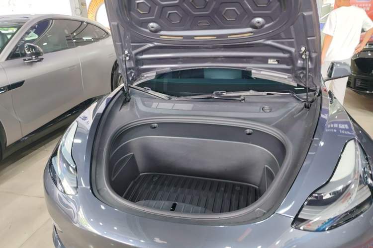 Used Tesla Model 3 2021 Performance High-Performance All-Wheel-Drive Version Engine Bay