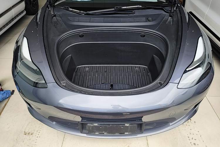 Used Tesla Model 3 2021 Standard Range Rear-Drive Upgraded Version Engine Bay