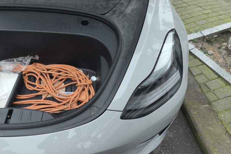 Used Tesla Model 3 2021 Revised Version Standard Range Rear-Wheel Drive Upgraded Edition 3D1 Engine Bay Left