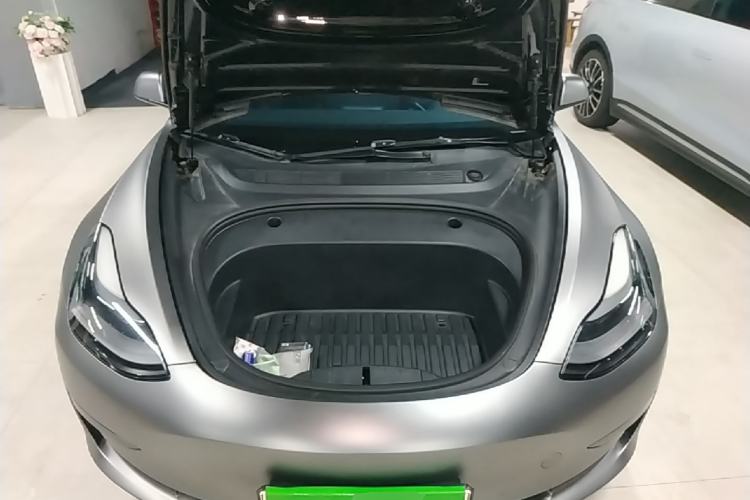 Used Tesla Model 3 2021 Standard Range Rear-Wheel Drive Upgraded Version 3D6 Engine Bay