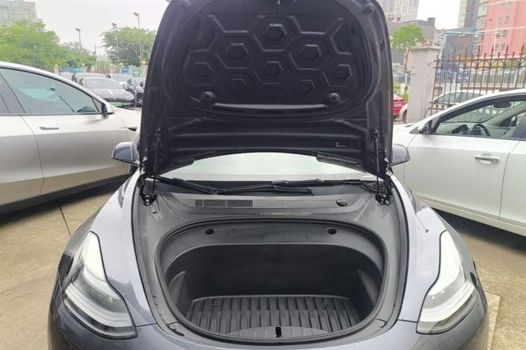 Used Tesla Model 3 2021 Revised Version Standard Range Rear-Wheel Drive Upgraded Edition 3D1 Engine Bay
