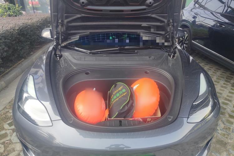 Used Tesla Model 3 2021 Performance High-Performance All-Wheel-Drive Version 3D6 Engine Bay