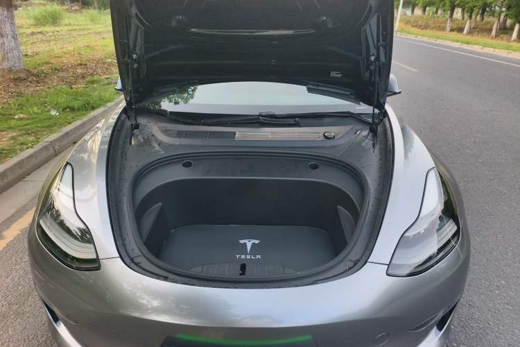 Used Tesla Model 3 2021 Performance High-Performance All-Wheel-Drive Version Engine Bay