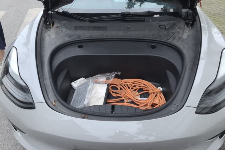 Used Tesla Model 3 2021 Revised Version Standard Range Rear-Wheel Drive Upgraded Edition 3D1 Engine Bay