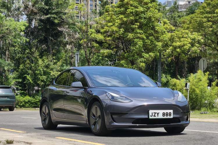 Used Tesla Model 3 2021 Standard Range Rear-Wheel Drive Upgraded Version 3D6 Exterior 2