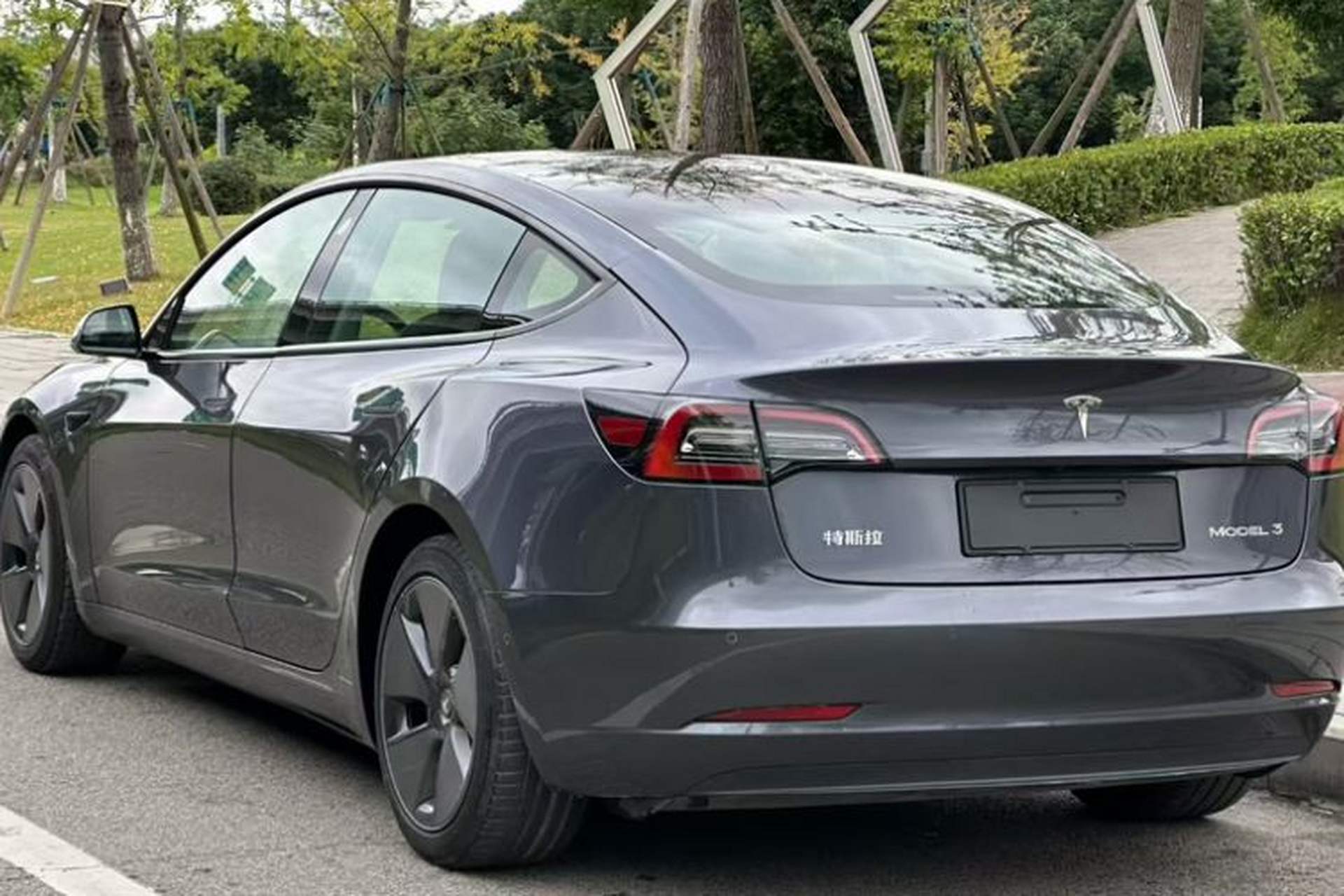 Used Tesla Model 3 2021 Revised Version Standard Range Rear-Wheel Drive Upgraded Edition 3D1 Exterior 3