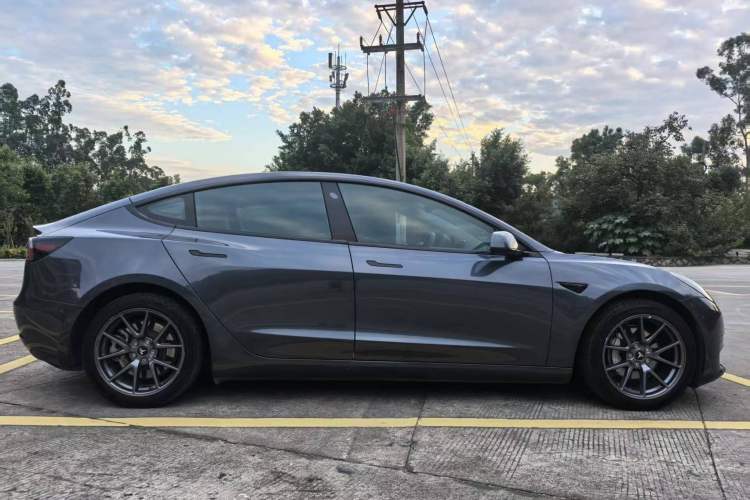 Used Tesla Model 3 2021 Standard Range Rear-Drive Upgraded Version Exterior 4