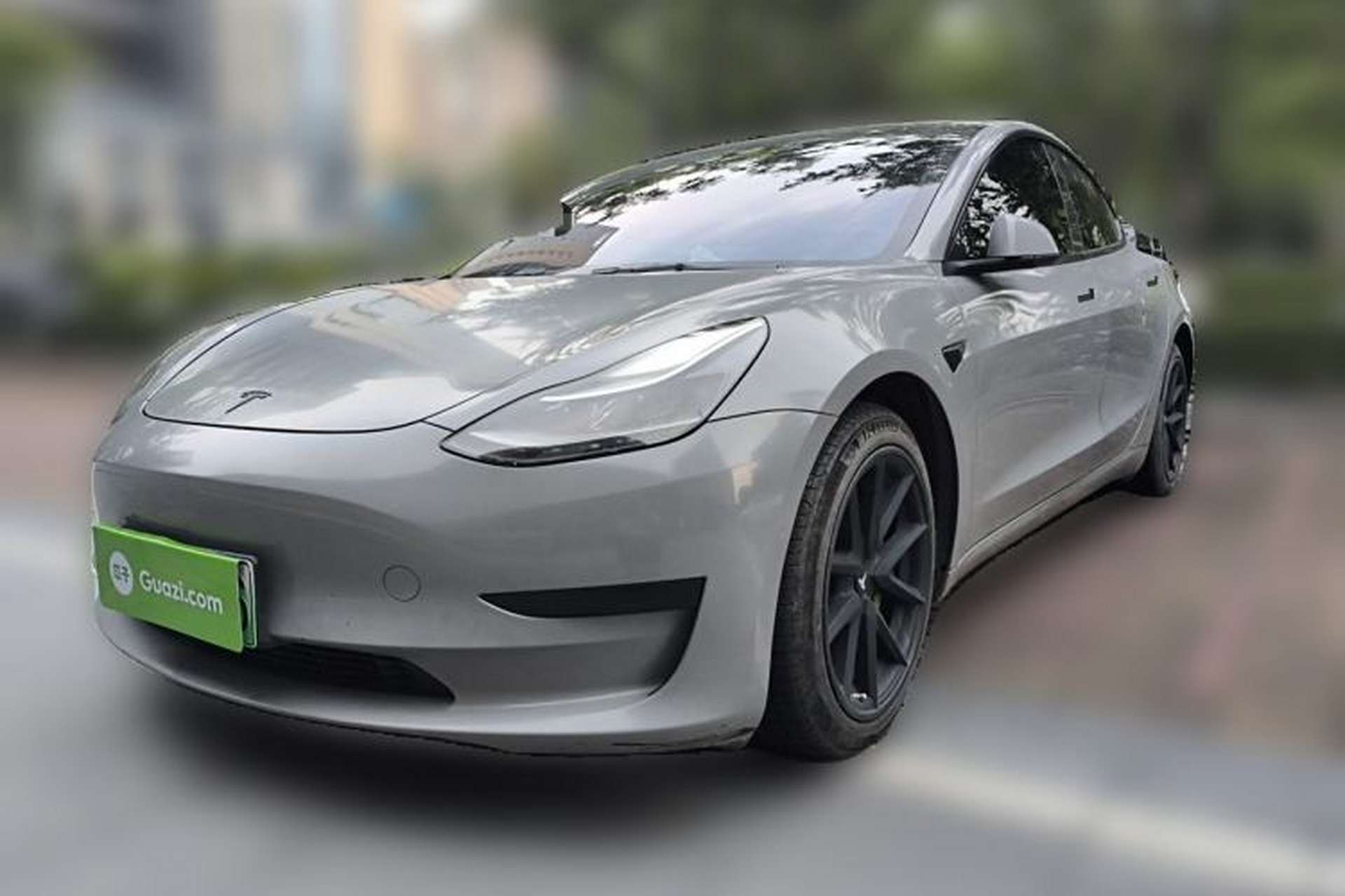 Used Tesla Model 3 2021 Revised Version Standard Range Rear-Wheel Drive Upgraded Edition 3D1 Front Left 45 Deg