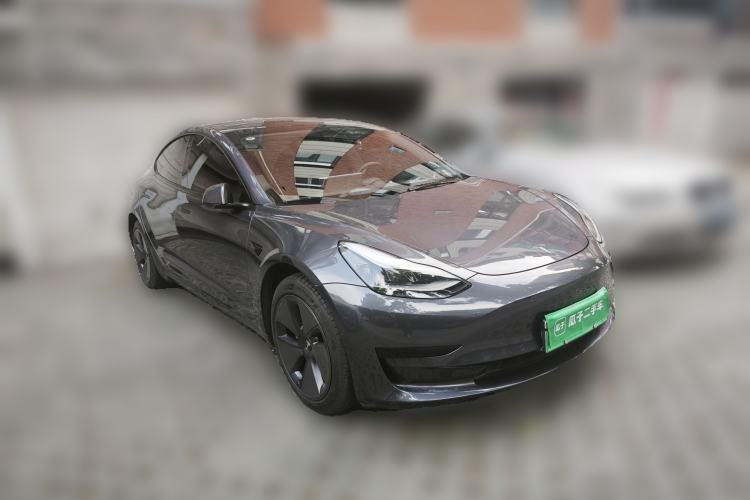 Used Tesla Model 3 2021 Standard Range Rear-Wheel Drive Upgraded Version 3D6 Front Right 45 Deg