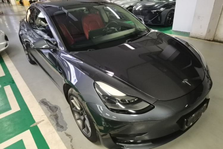 Used Tesla Model 3 2021 Standard Range Rear-Wheel Drive Upgraded Version 3D6 Front Right 45 Deg