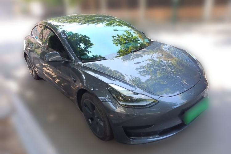 Used Tesla Model 3 2021 Standard Range Rear-Wheel Drive Upgraded Version 3D6 Front Right 45 Deg