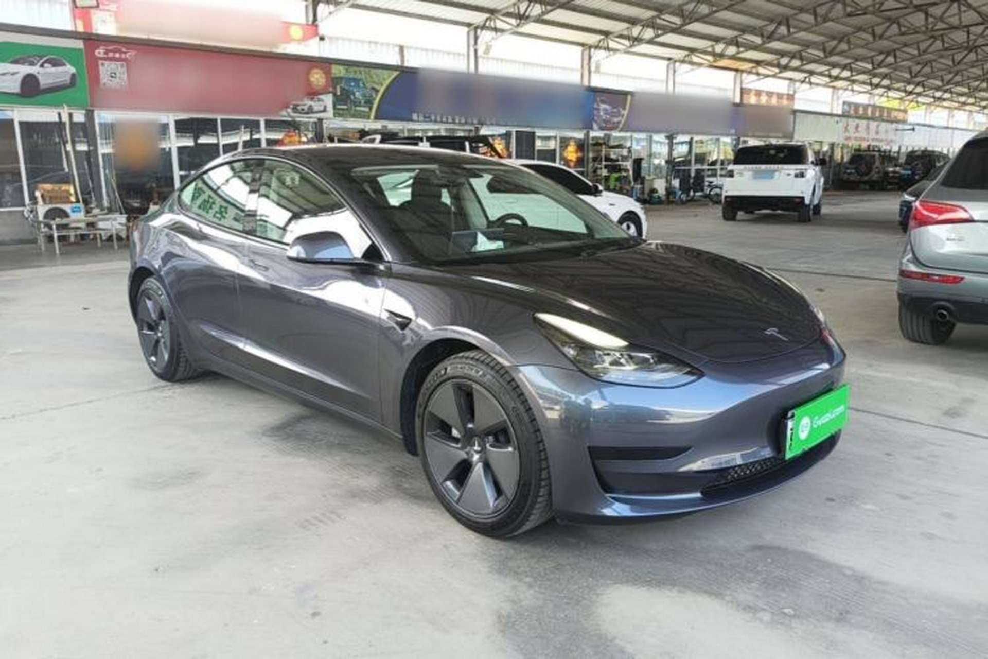 Used Tesla Model 3 2021 Revised Version Standard Range Rear-Wheel Drive Upgraded Edition 3D1 Front Right 45 Deg