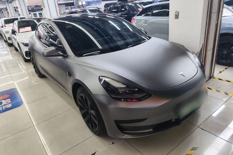 Used Tesla Model 3 2021 Standard Range Rear-Wheel Drive Upgraded Version 3D6 Front Right 45 Deg