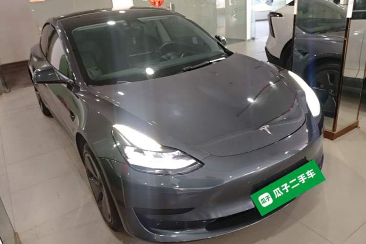 Used Tesla Model 3 2021 Standard Range Rear-Wheel Drive Upgraded Version 3D6 Front Right 45 Deg