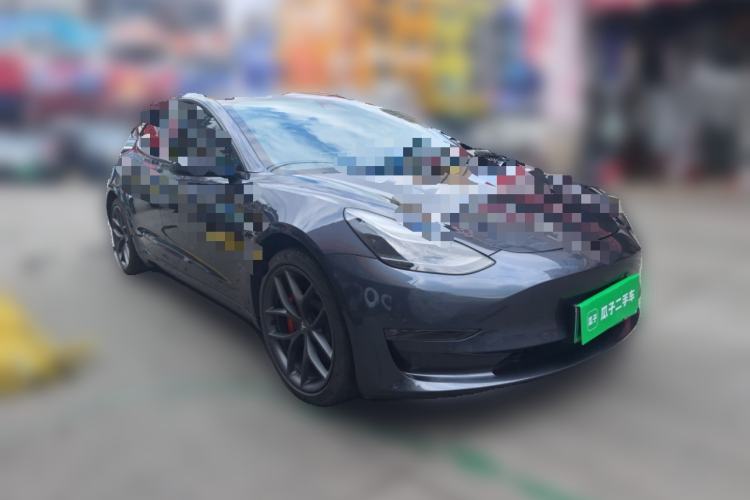 Used Tesla Model 3 2021 Revised Version II – Performance High-Performance All-Wheel-Drive Edition Front Right 45 Deg