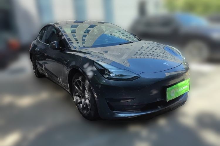 Used Tesla Model 3 2021 Standard Range Rear-Wheel Drive Upgraded Version 3D6 Front Right 45 Deg