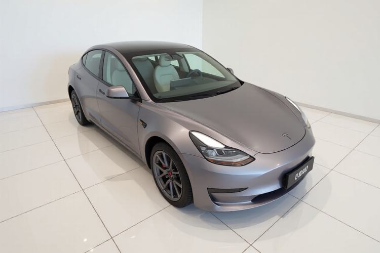 Used Tesla Model 3 2021 Revised Version Standard Range Rear-Wheel Drive Upgraded Edition 3D1 Front Right 45 Deg