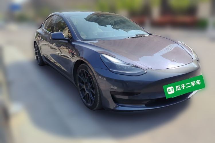 Used Tesla Model 3 2021 Standard Range Rear-Wheel Drive Upgraded Version 3D6 Front Right 45 Deg