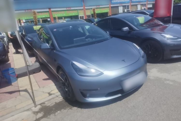 Used Tesla Model 3 2021 Performance High-Performance All-Wheel-Drive Version 3D6 Front Right 45 Deg