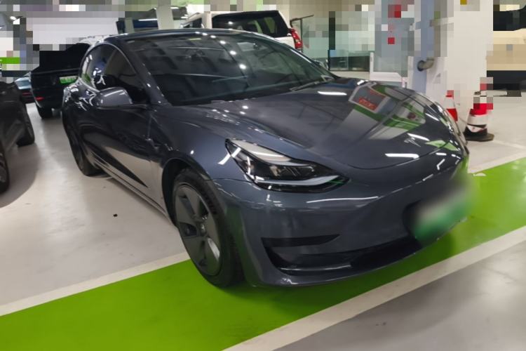 Used Tesla Model 3 2021 Standard Range Rear-Wheel Drive Upgraded Version 3D6 Front Right 45 Deg