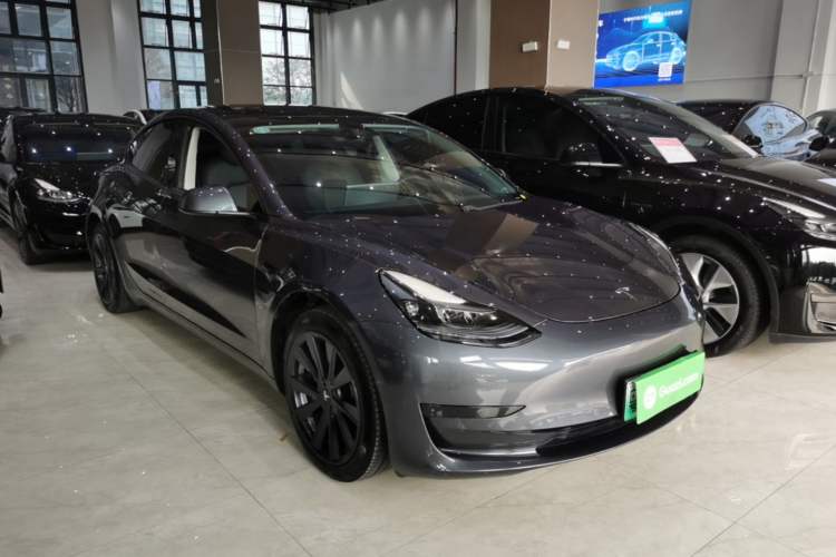 Used Tesla Model 3 2021 Revised Version Standard Range Rear-Wheel Drive Upgraded Edition 3D1 Front Right 45 Deg