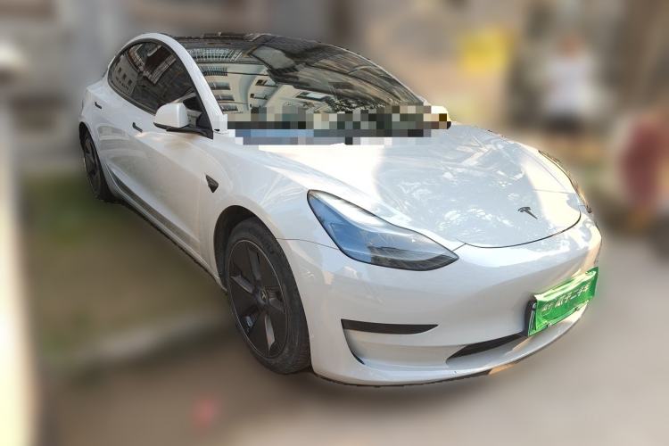 Used Tesla Model 3 2021 Standard Range Rear-Wheel Drive Upgraded Version 3D6 Front Right 45 Deg