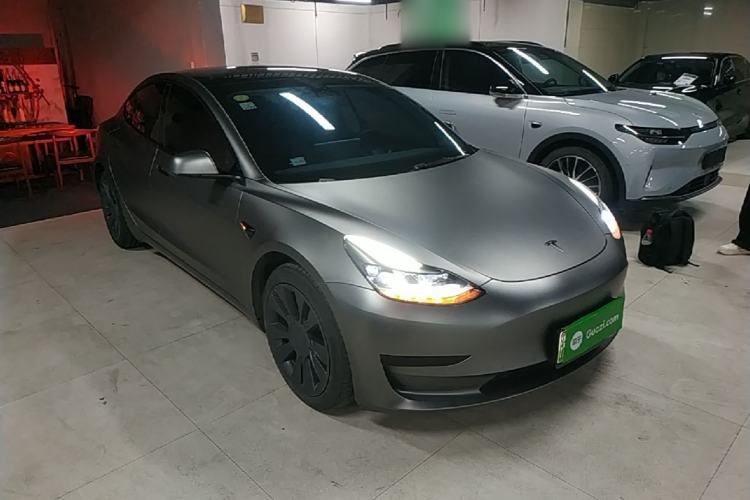 Used Tesla Model 3 2021 Standard Range Rear-Wheel Drive Upgraded Version 3D6 Front Right 45 Deg