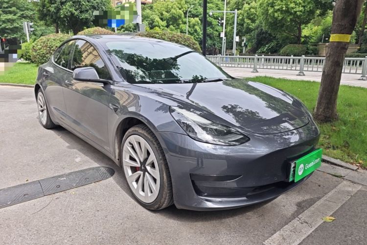 Used Tesla Model 3 2021 Revised Version Standard Range Rear-Wheel Drive Upgraded Edition 3D1 Front Right 45 Deg