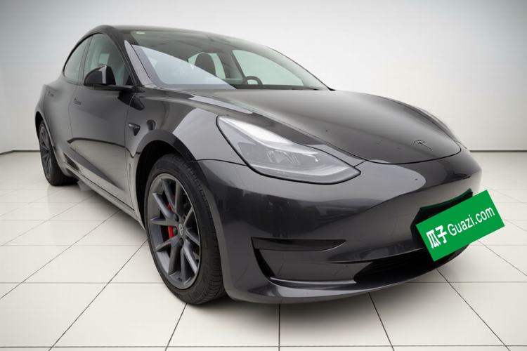 Used Tesla Model 3 2021 Revised Version Standard Range Rear-Wheel Drive Upgraded Edition 3D1 Front Right 45 Deg