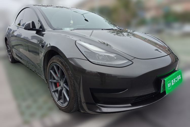 Used Tesla Model 3 2021 Revised Version Standard Range Rear-Wheel Drive Upgraded Edition 3D1 Front Right 45 Deg
