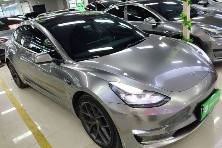 Used Tesla Model 3 2021 Revised Version II – Performance High-Performance All-Wheel-Drive Edition Front Right 45 Deg