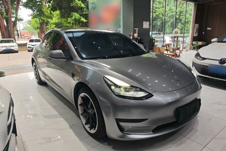 Used Tesla Model 3 2021 Standard Range Rear-Wheel Drive Upgraded Version 3D6 Front Right 45 Deg