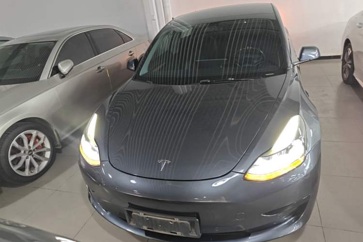Used Tesla Model 3 2021 Revised Version Standard Range Rear-Wheel Drive Upgraded Edition 3D1 Front