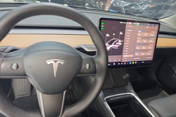 Used Tesla Model 3 2021 Standard Range Rear-Wheel Drive Upgraded Version 3D6 Gear Lever