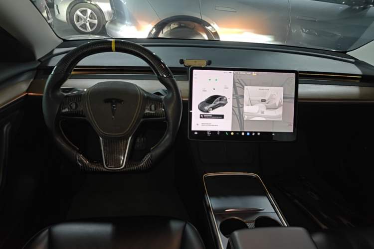 Used Tesla Model 3 2021 Revised Version Standard Range Rear-Wheel Drive Upgraded Edition 3D1 Gear Lever