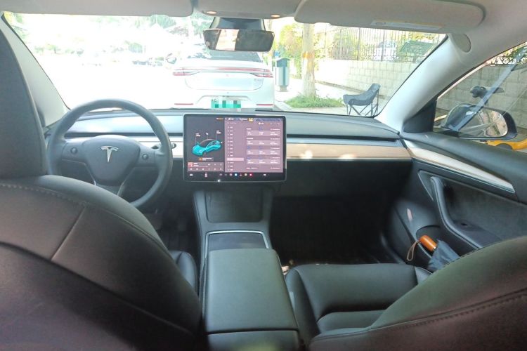 Used Tesla Model 3 2021 Standard Range Rear-Wheel Drive Upgraded Version 3D6 Headliner