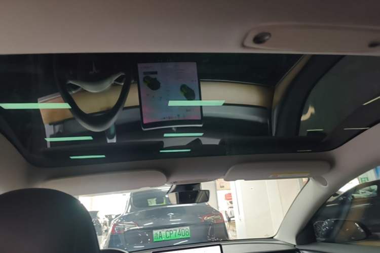 Used Tesla Model 3 2021 Revised Version Standard Range Rear-Wheel Drive Upgraded Edition 3D1 Headliner