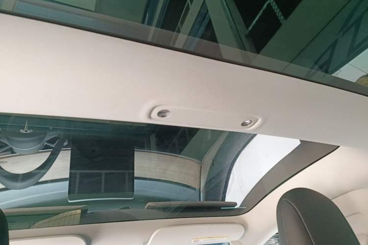 Used Tesla Model 3 2021 Standard Range Rear-Wheel Drive Upgraded Version 3D6 Headliner