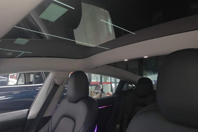 Used Tesla Model 3 2021 Revised Version Standard Range Rear-Wheel Drive Upgraded Edition 3D1 Headliner