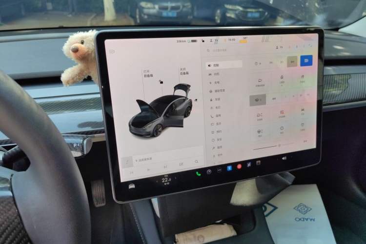 Used Tesla Model 3 2021 Standard Range Rear-Wheel Drive Upgraded Version 3D6 Instrument Cluster