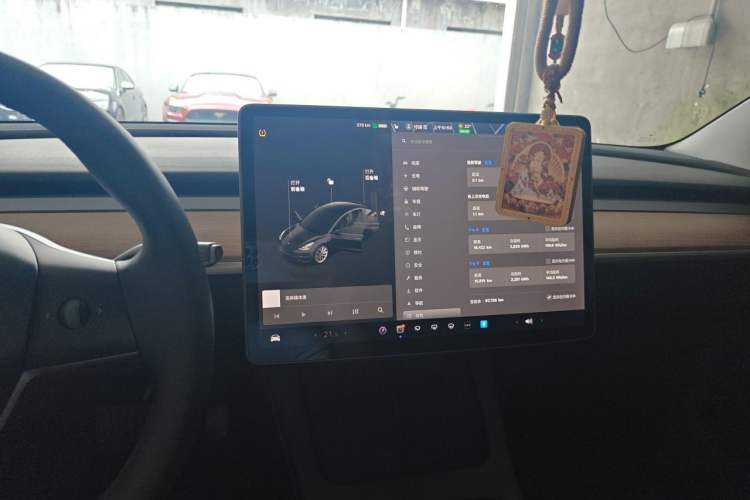 Used Tesla Model 3 2021 Standard Range Rear-Wheel Drive Upgraded Version 3D6 Instrument Cluster