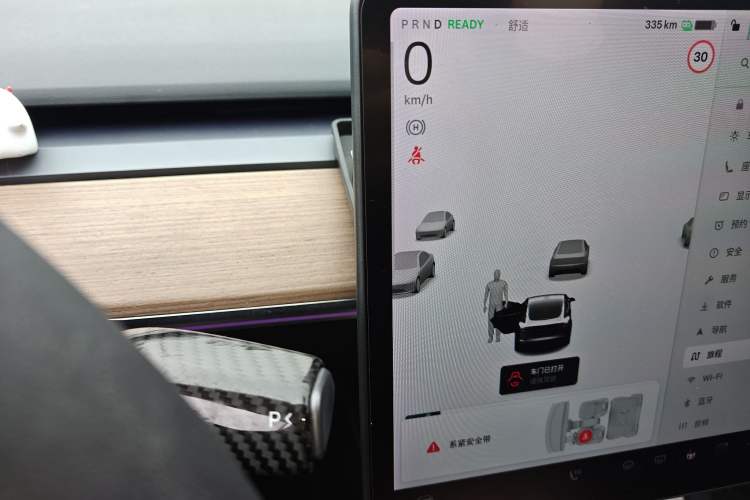 Used Tesla Model 3 2021 Revised Version Standard Range Rear-Wheel Drive Upgraded Edition 3D1 Instrument Cluster