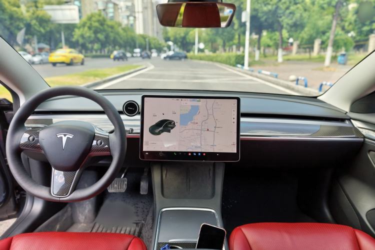 Used Tesla Model 3 2021 Standard Range Rear-Wheel Drive Upgraded Version 3D6 Interior 5