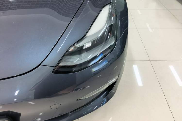 Used Tesla Model 3 2021 Performance High-Performance All-Wheel-Drive Version Left Front Headlight