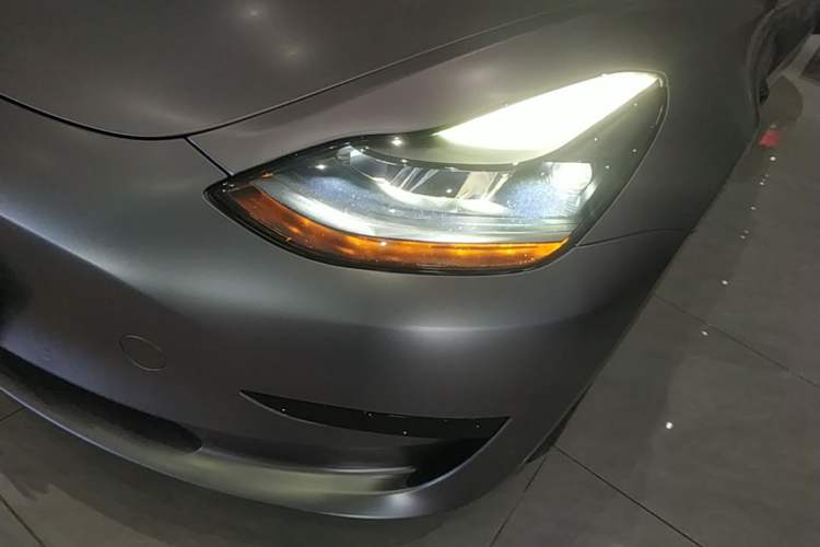 Used Tesla Model 3 2021 Revised Version Standard Range Rear-Wheel Drive Upgraded Edition 3D1 Left Front Headlight