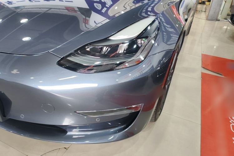 Used Tesla Model 3 2021 Performance High-Performance All-Wheel-Drive Version Left Front Headlight