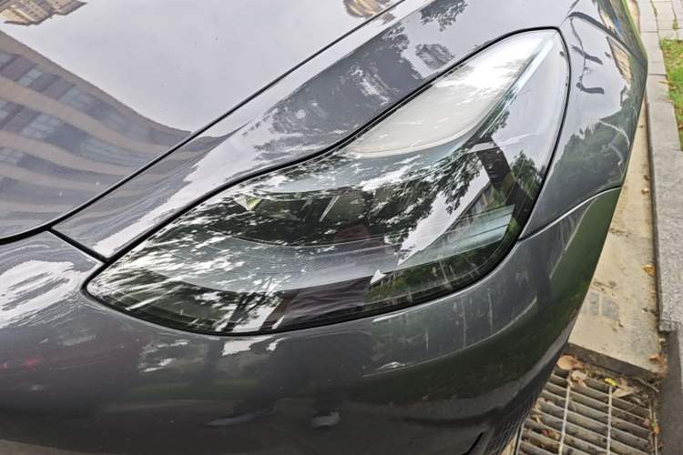 Used Tesla Model 3 2021 Revised Version Standard Range Rear-Wheel Drive Upgraded Edition 3D1 Left Front Headlight