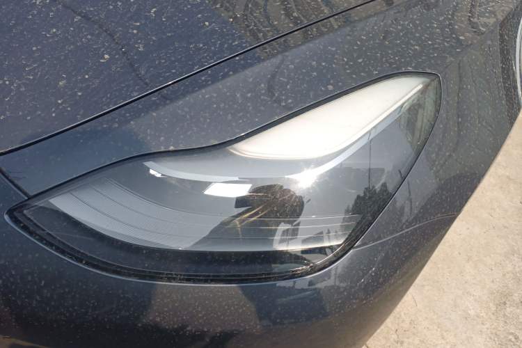 Used Tesla Model 3 2021 Performance High-Performance All-Wheel-Drive Version Left Front Headlight